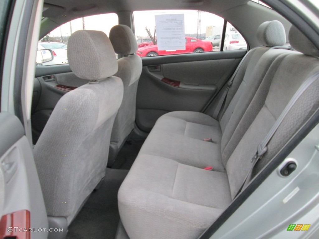 2003 Toyota Corolla LE Rear Seat Photos