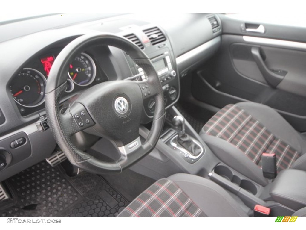 2009 GTI 4 Door - United Grey Metallic / Interlagos Black Cloth photo #11