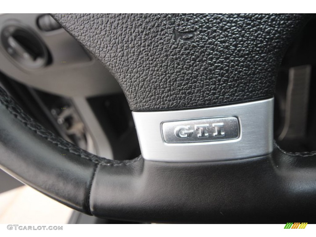 2009 GTI 4 Door - United Grey Metallic / Interlagos Black Cloth photo #23