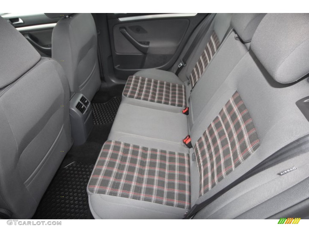 2009 GTI 4 Door - United Grey Metallic / Interlagos Black Cloth photo #25