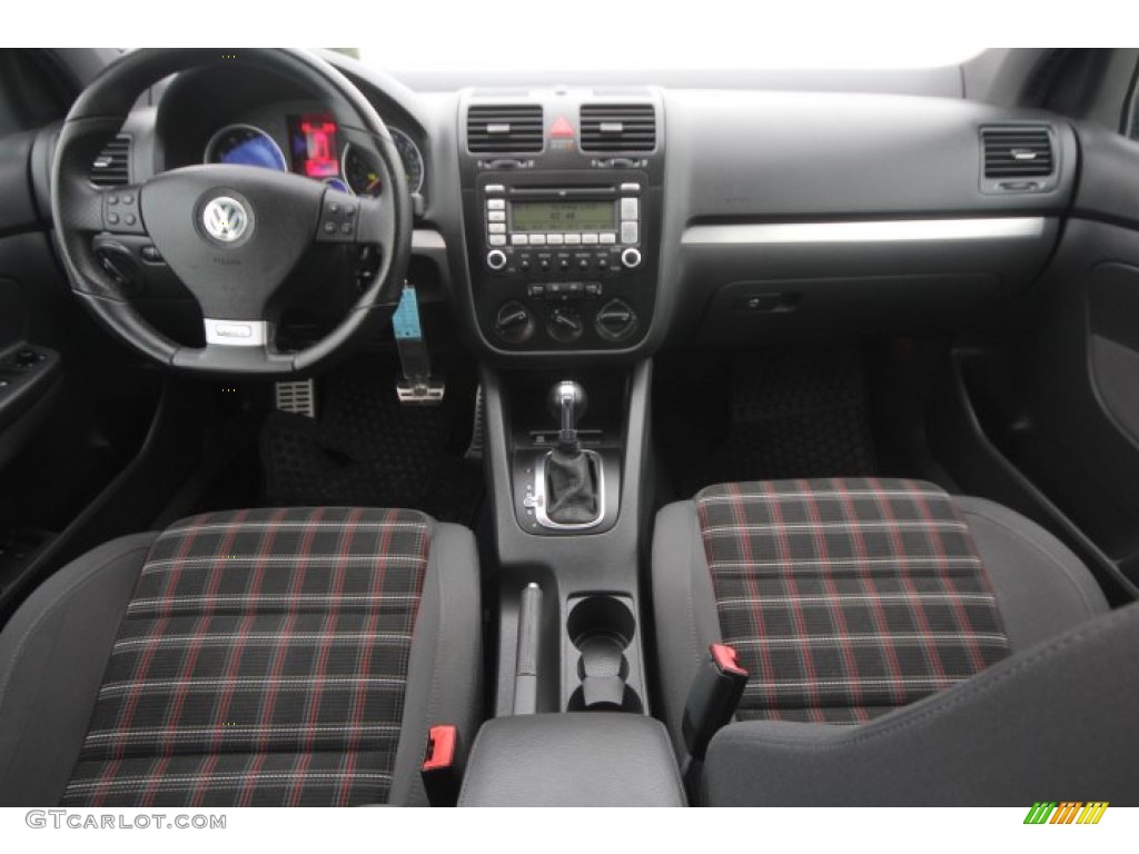 2009 GTI 4 Door - United Grey Metallic / Interlagos Black Cloth photo #27