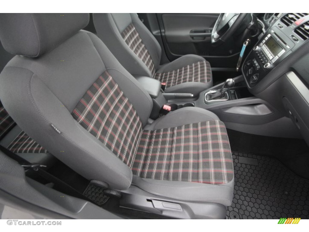 2009 GTI 4 Door - United Grey Metallic / Interlagos Black Cloth photo #33