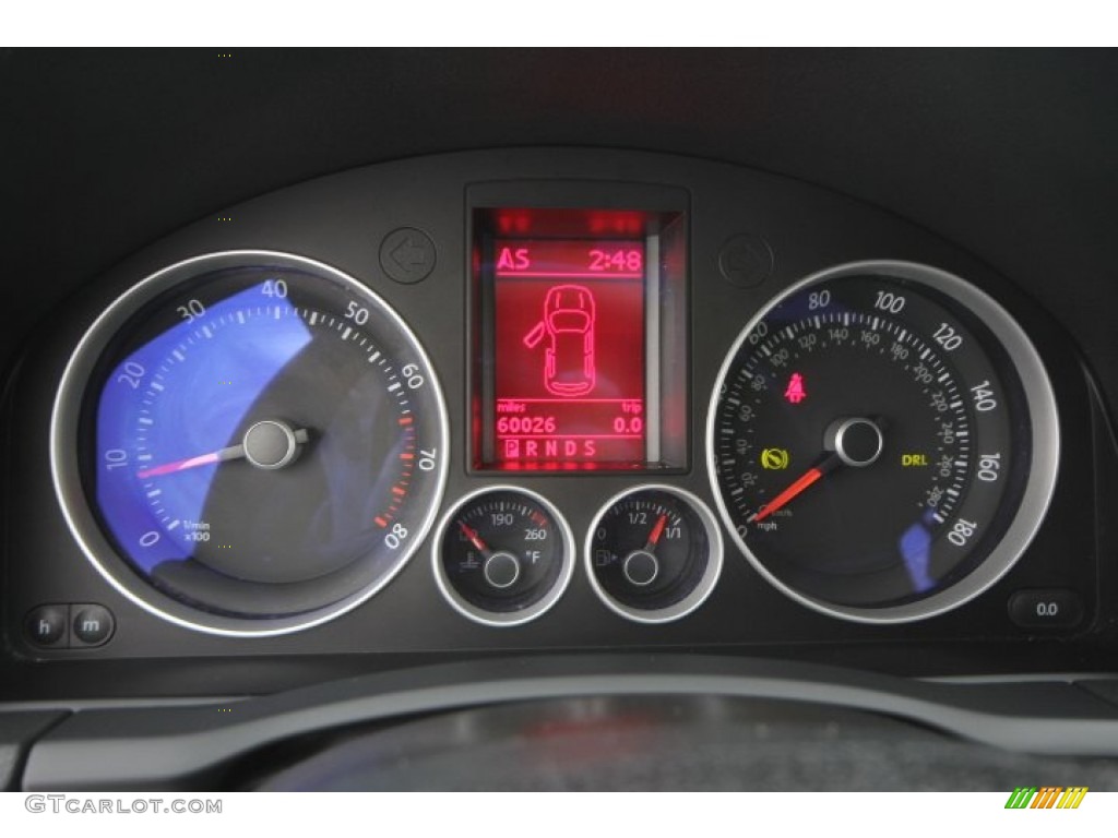 2009 GTI 4 Door - United Grey Metallic / Interlagos Black Cloth photo #36