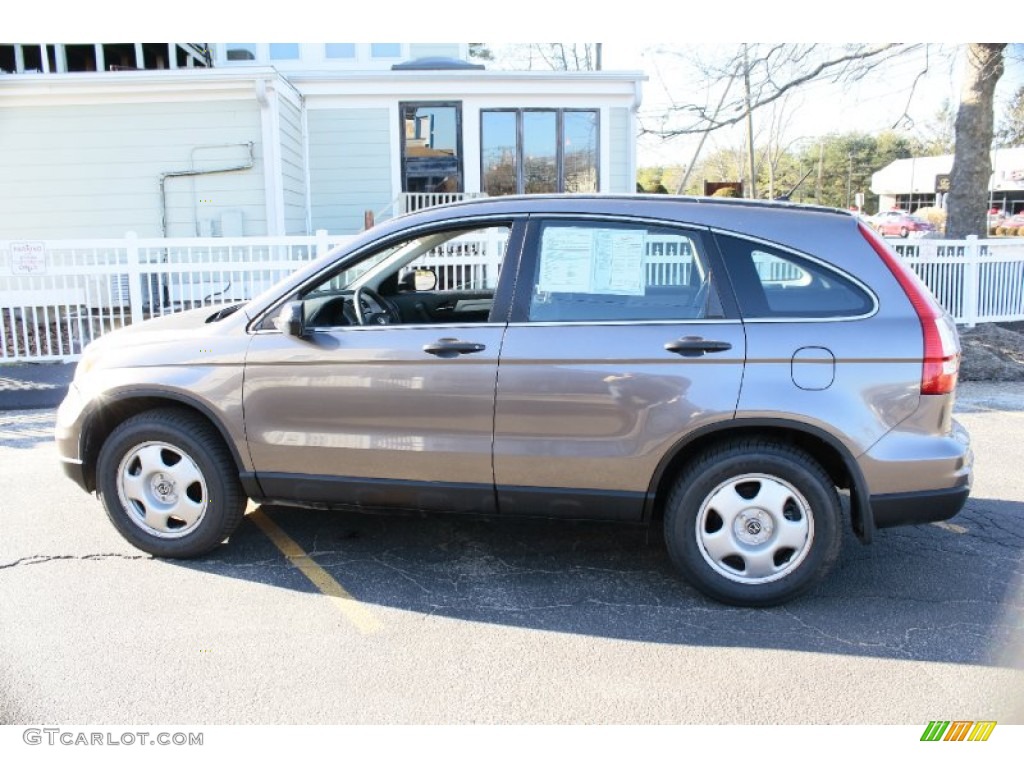 2011 CR-V LX 4WD - Urban Titanium Metallic / Black photo #11