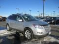 2011 Silver Ice Metallic Chevrolet Traverse LTZ AWD  photo #1