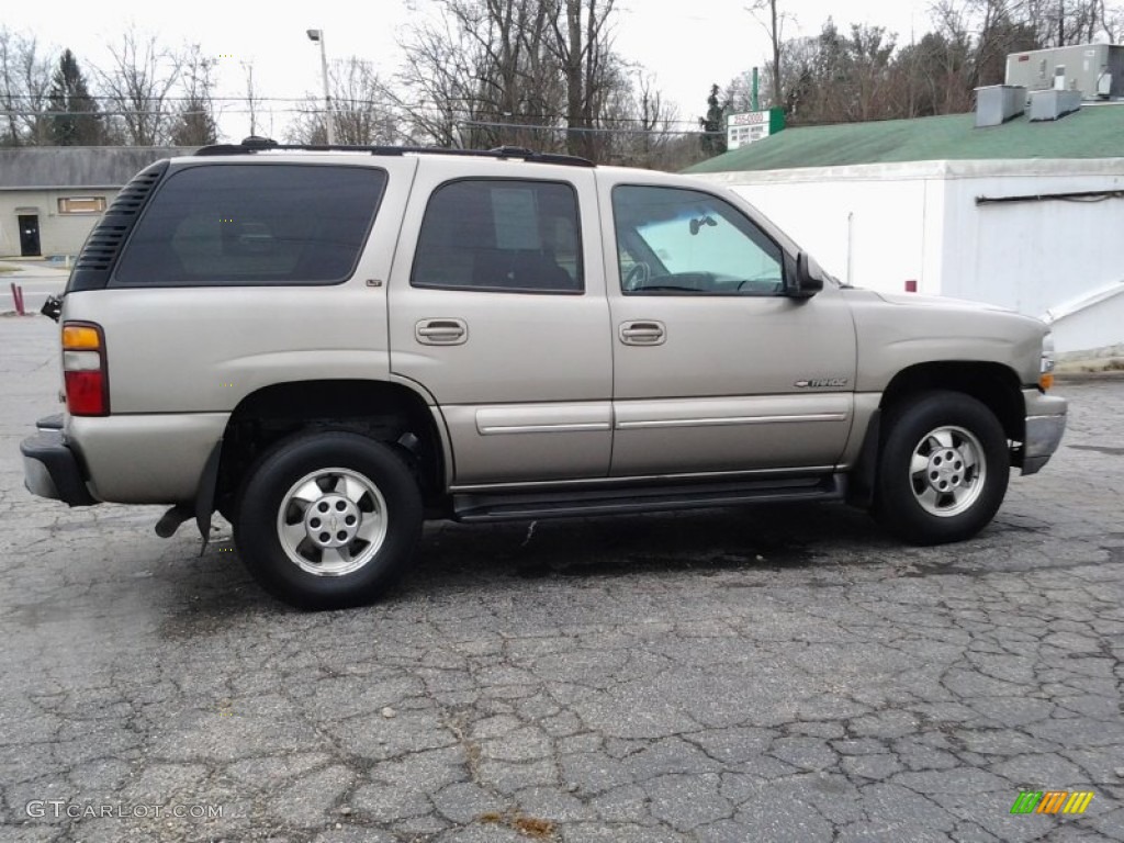 2001 Tahoe LT 4x4 - Light Pewter Metallic / Tan/Neutral photo #5