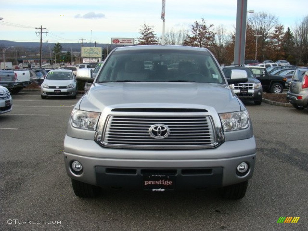 2008 Tundra Limited CrewMax 4x4 - Silver Sky Metallic / Graphite Gray photo #2