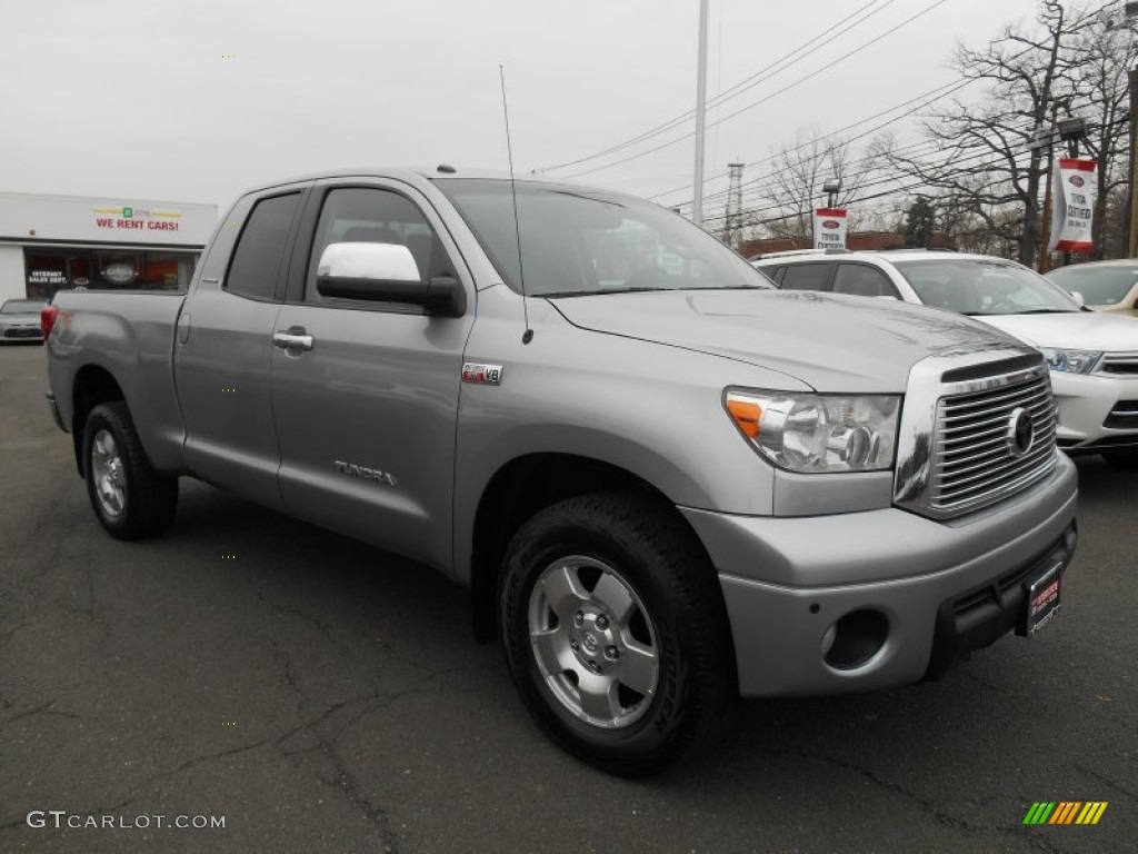 2011 Tundra Limited Double Cab 4x4 - Magnetic Gray Metallic / Graphite Gray photo #3