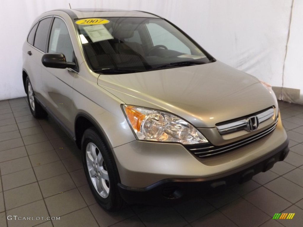 2007 CR-V EX - Borrego Beige Metallic / Ivory photo #1