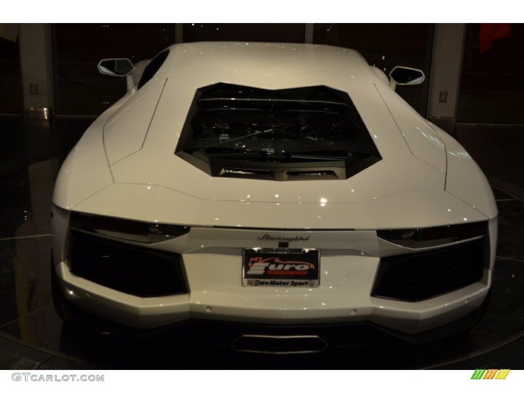 2012 Aventador LP 700-4 - Bianco Isis / Nero Ade photo #41