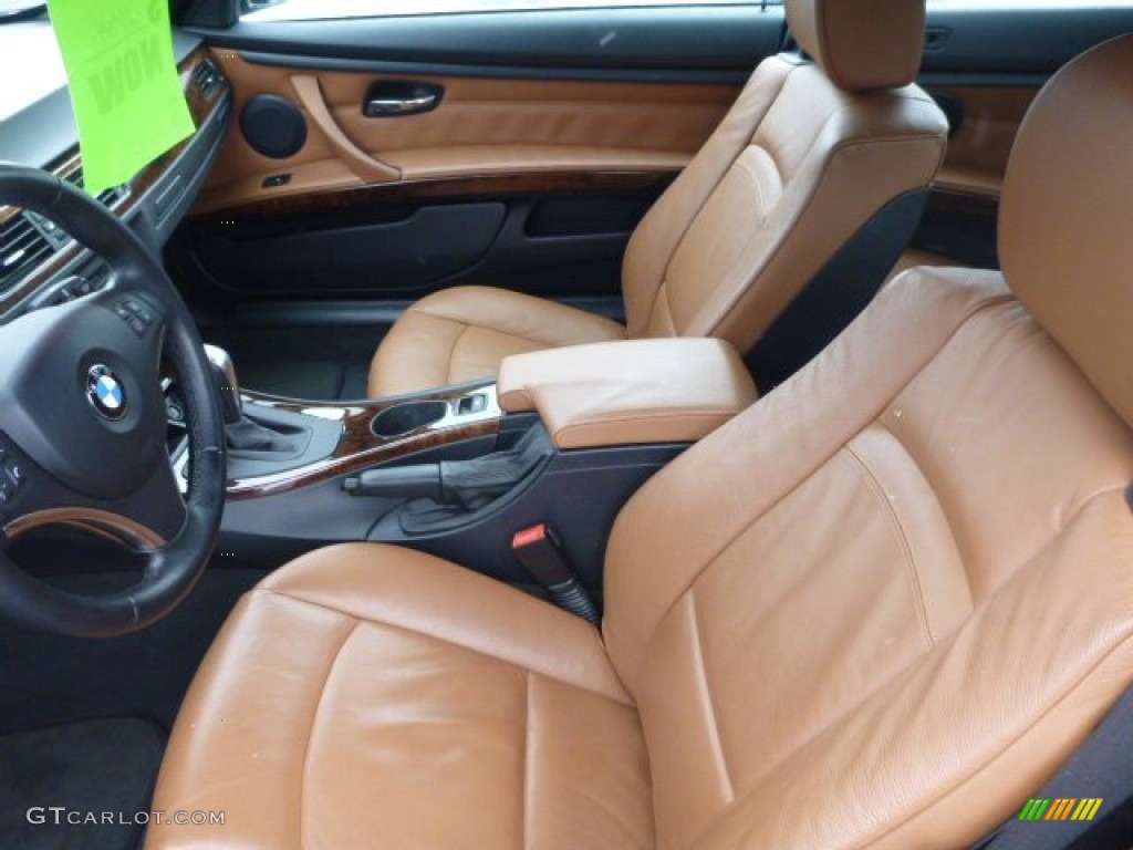 2008 3 Series 328i Convertible - Jet Black / Saddle Brown/Black photo #4