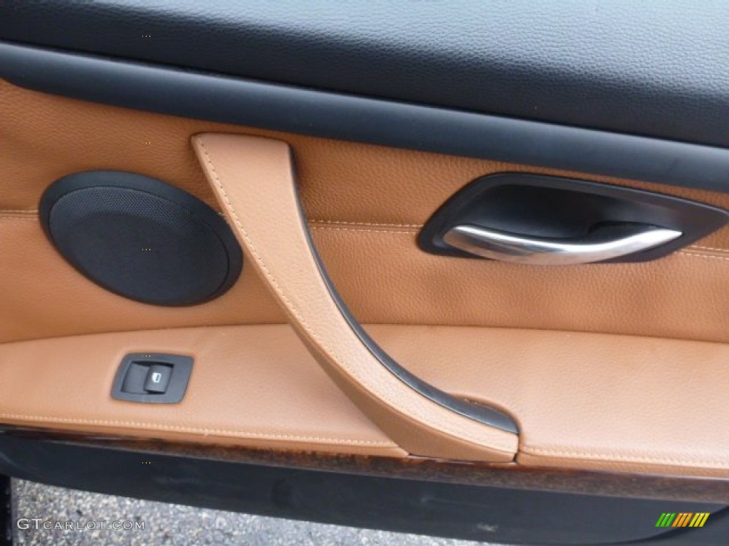 2008 3 Series 328i Convertible - Jet Black / Saddle Brown/Black photo #11