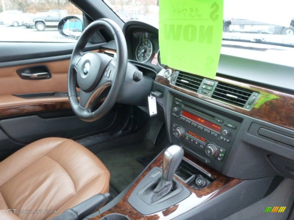 2008 3 Series 328i Convertible - Jet Black / Saddle Brown/Black photo #12