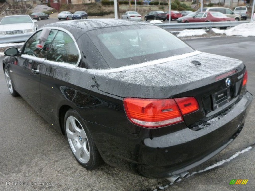 2008 3 Series 328i Convertible - Jet Black / Saddle Brown/Black photo #17