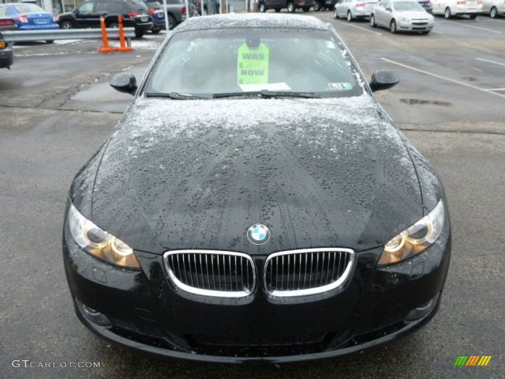2008 3 Series 328i Convertible - Jet Black / Saddle Brown/Black photo #18