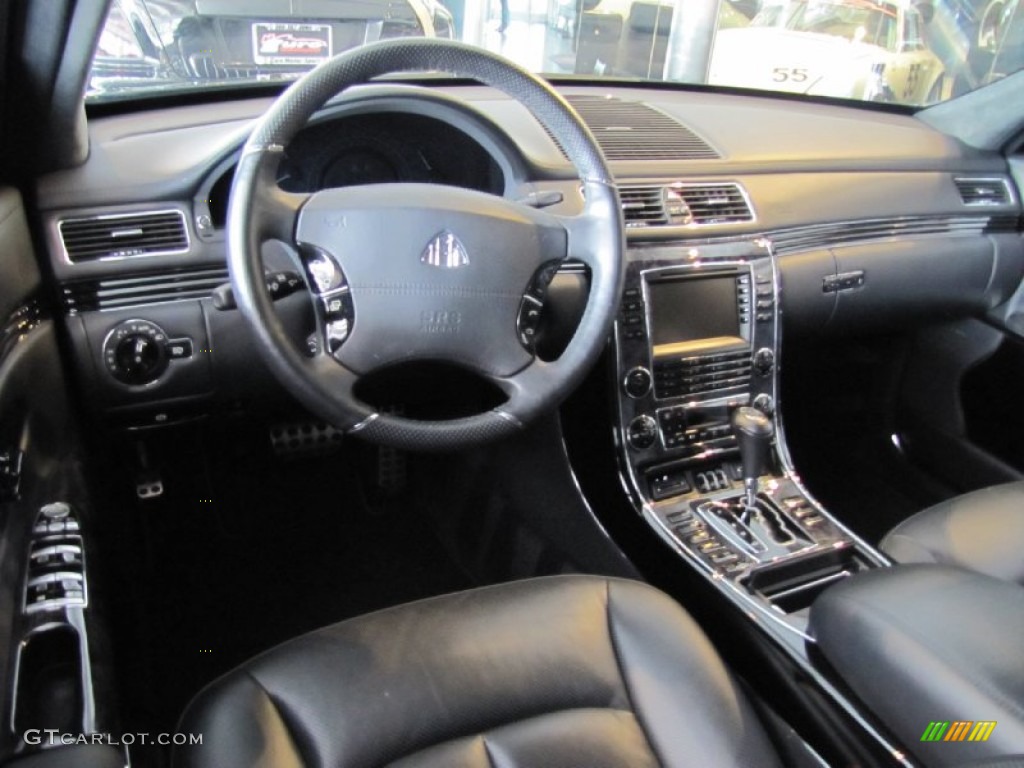 Vesuvius Black Interior 2010 Maybach 57 S Photo #89293743