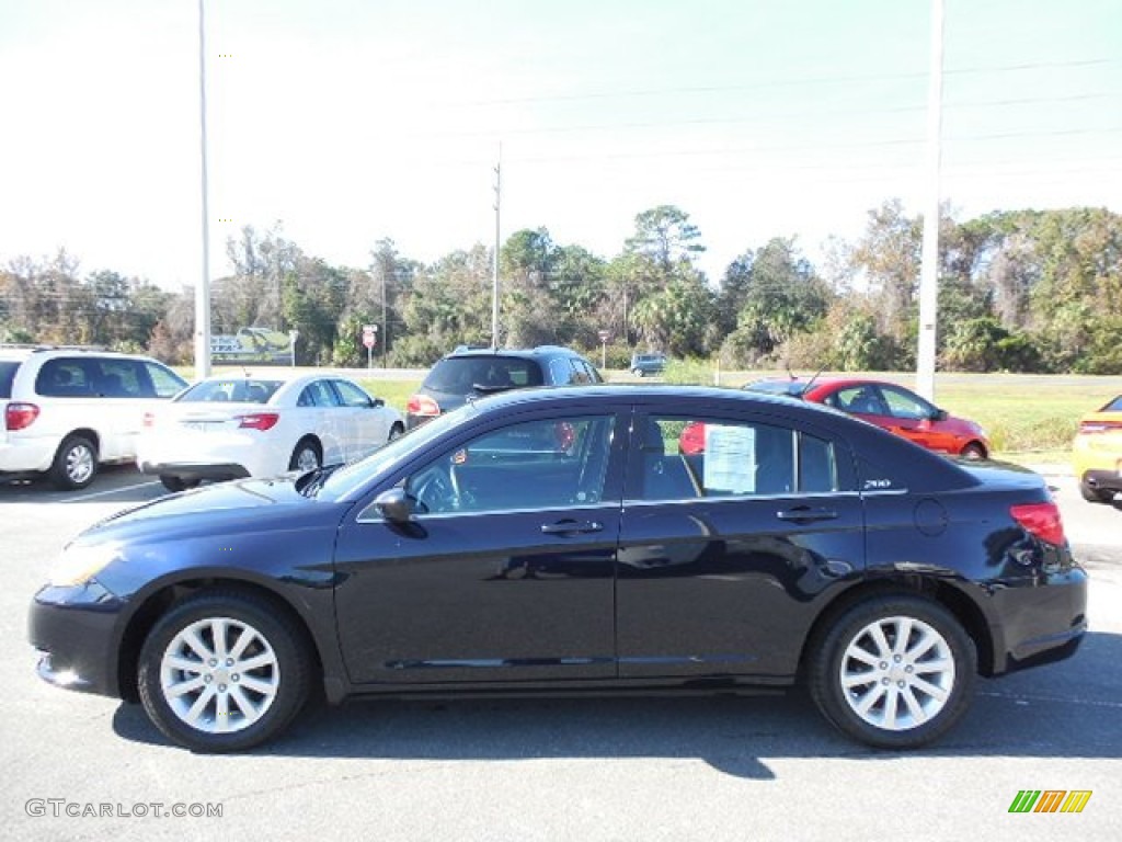 2012 200 Touring Sedan - Blackberry Pearl Coat / Black photo #2