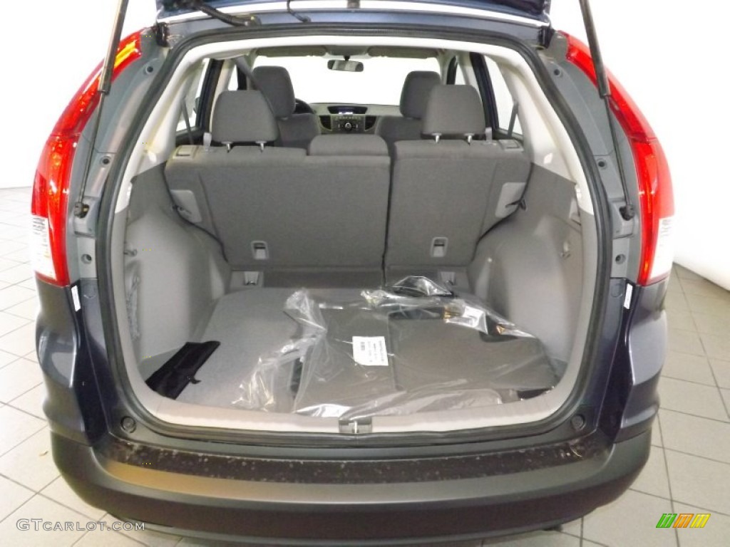 2014 CR-V LX - Twilight Blue Metallic / Gray photo #28