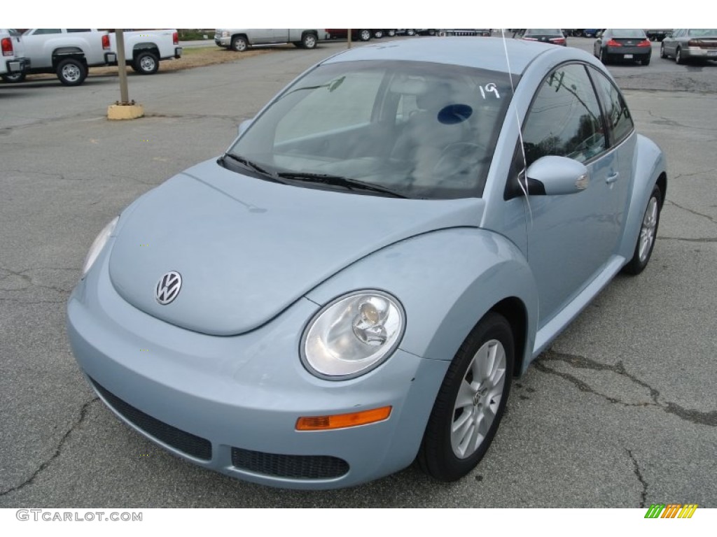 2009 New Beetle 2.5 Coupe - Heaven Blue Metallic / Black photo #1