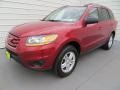 2010 Venetian Red Hyundai Santa Fe GLS  photo #7