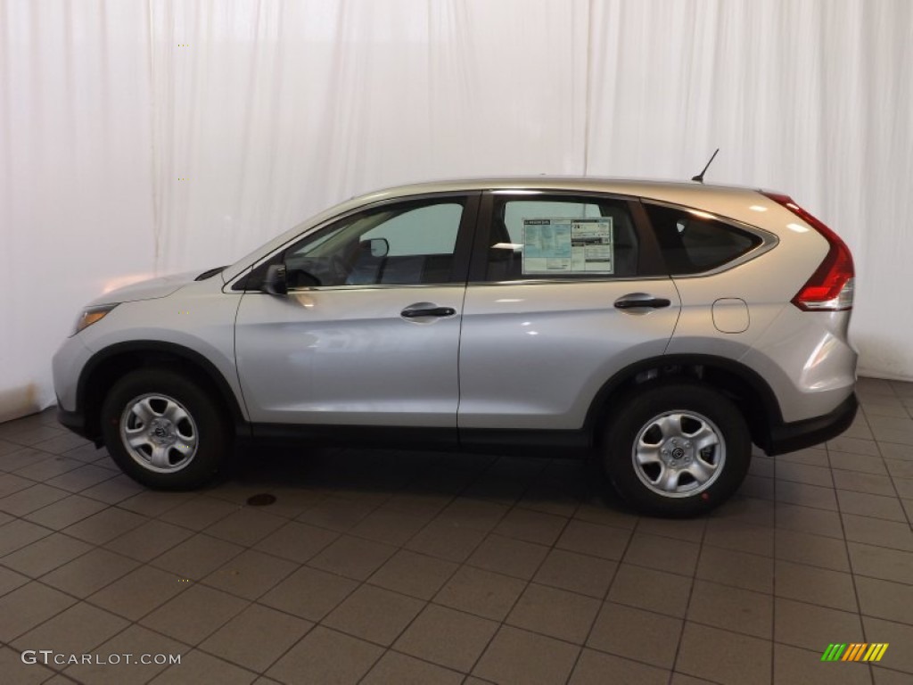 2014 CR-V LX - Alabaster Silver Metallic / Gray photo #8