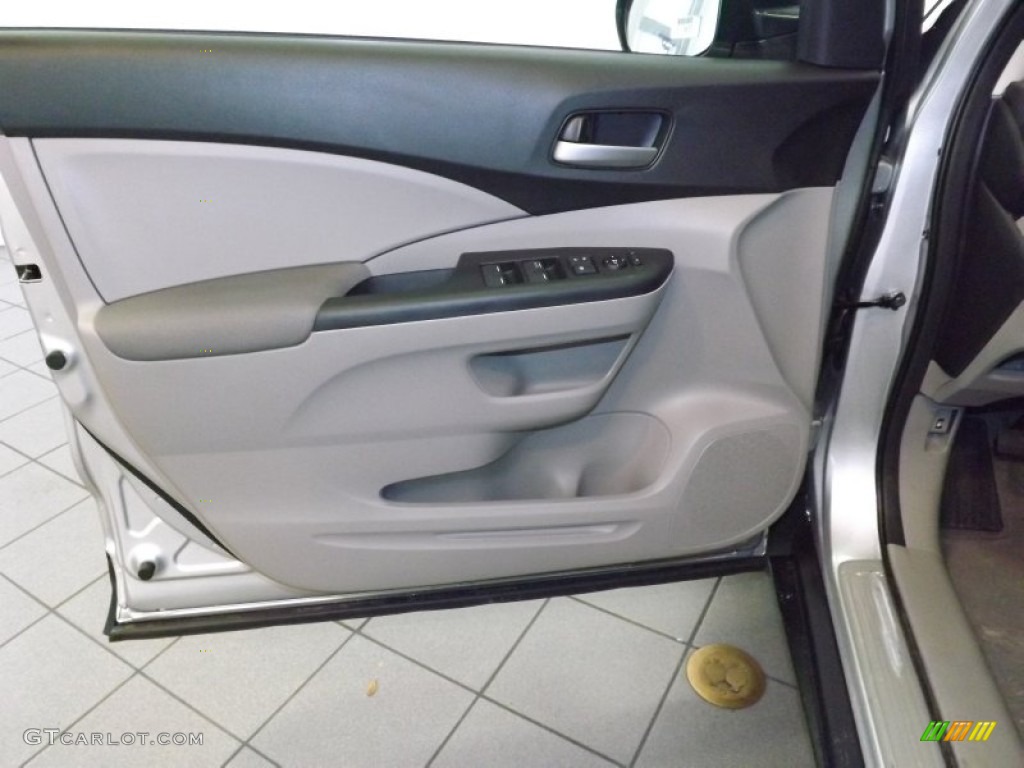 2014 CR-V LX - Alabaster Silver Metallic / Gray photo #10