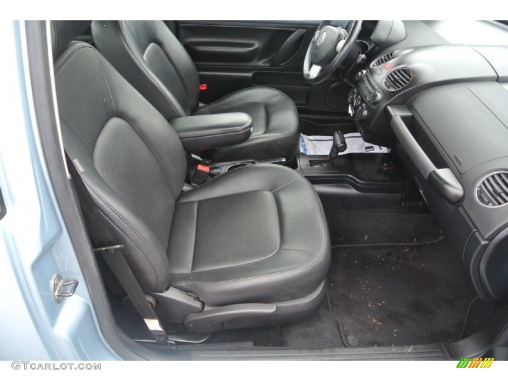 2009 New Beetle 2.5 Coupe - Heaven Blue Metallic / Black photo #19