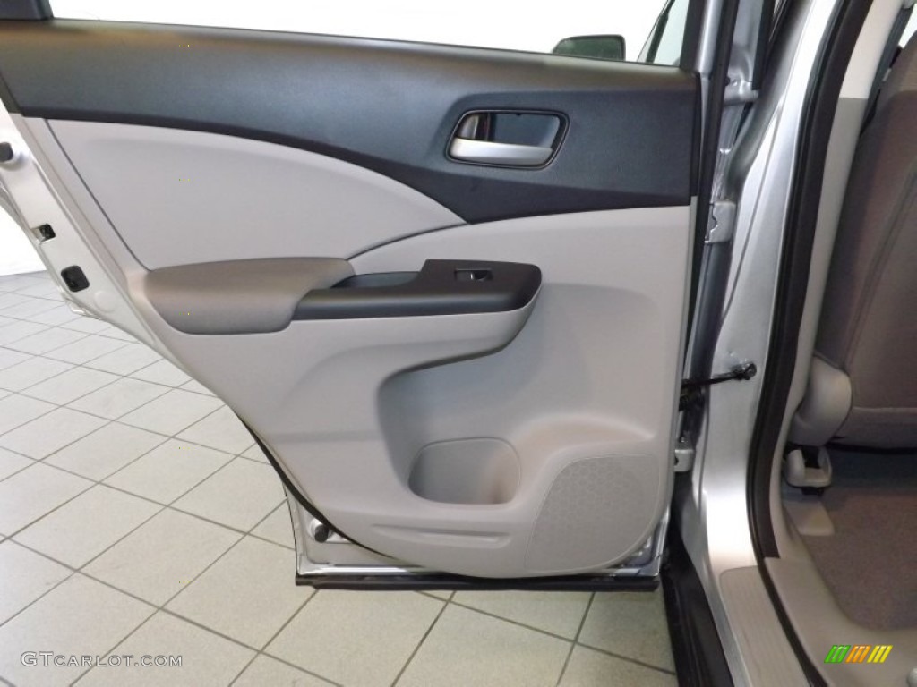 2014 CR-V LX - Alabaster Silver Metallic / Gray photo #25