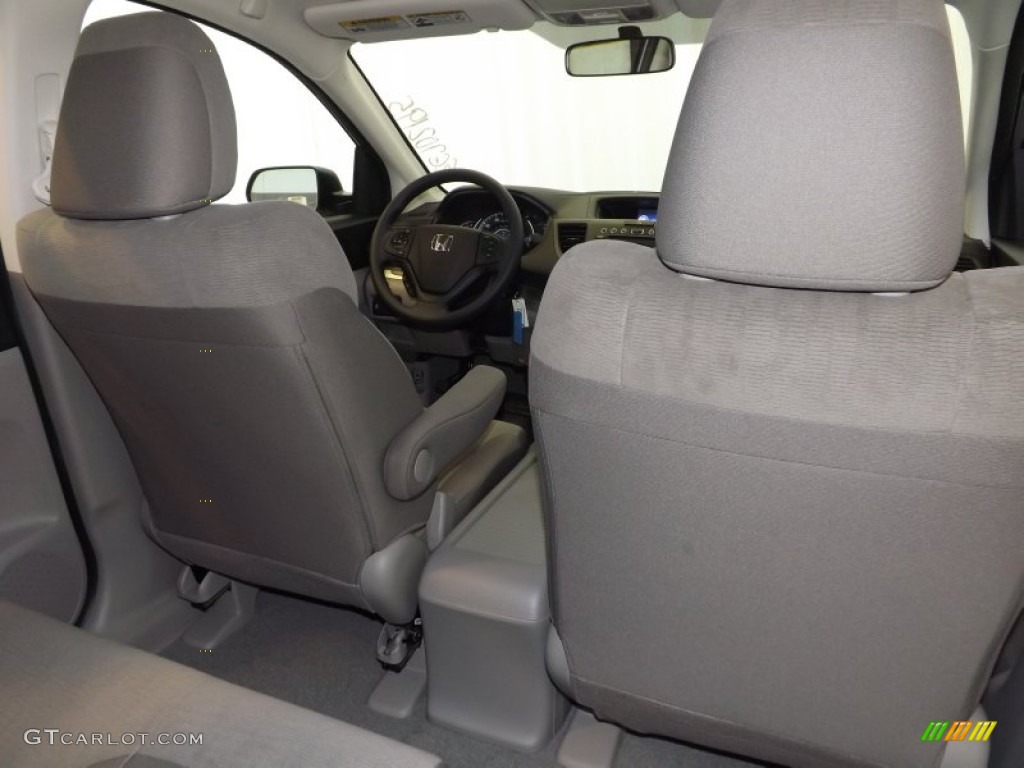 2014 CR-V LX - Alabaster Silver Metallic / Gray photo #29