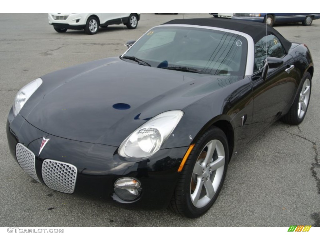 Mysterious Black 2007 Pontiac Solstice Roadster Exterior Photo #89295681