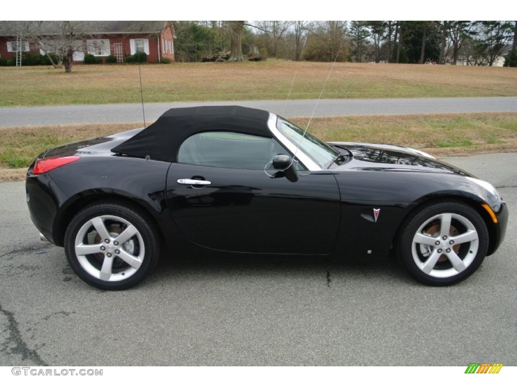 Mysterious Black 2007 Pontiac Solstice Roadster Exterior Photo #89295732