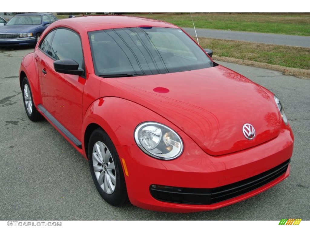 Tornado Red 2013 Volkswagen Beetle 2.5L Exterior Photo #89296194