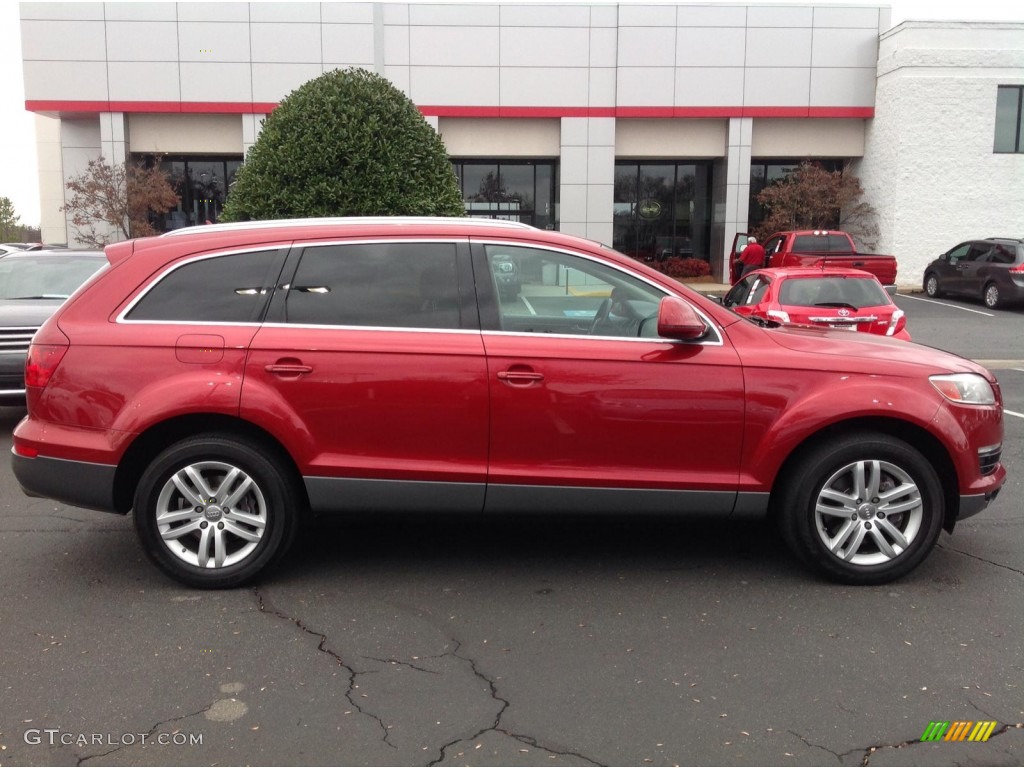 Garnet Red Pearl Effect 2007 Audi Q7 4.2 quattro Exterior Photo #89296782