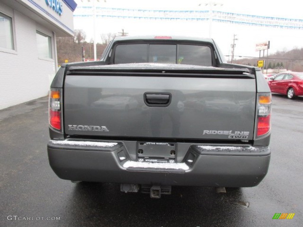 2008 Ridgeline RT - Nimbus Gray Metallic / Gray photo #8