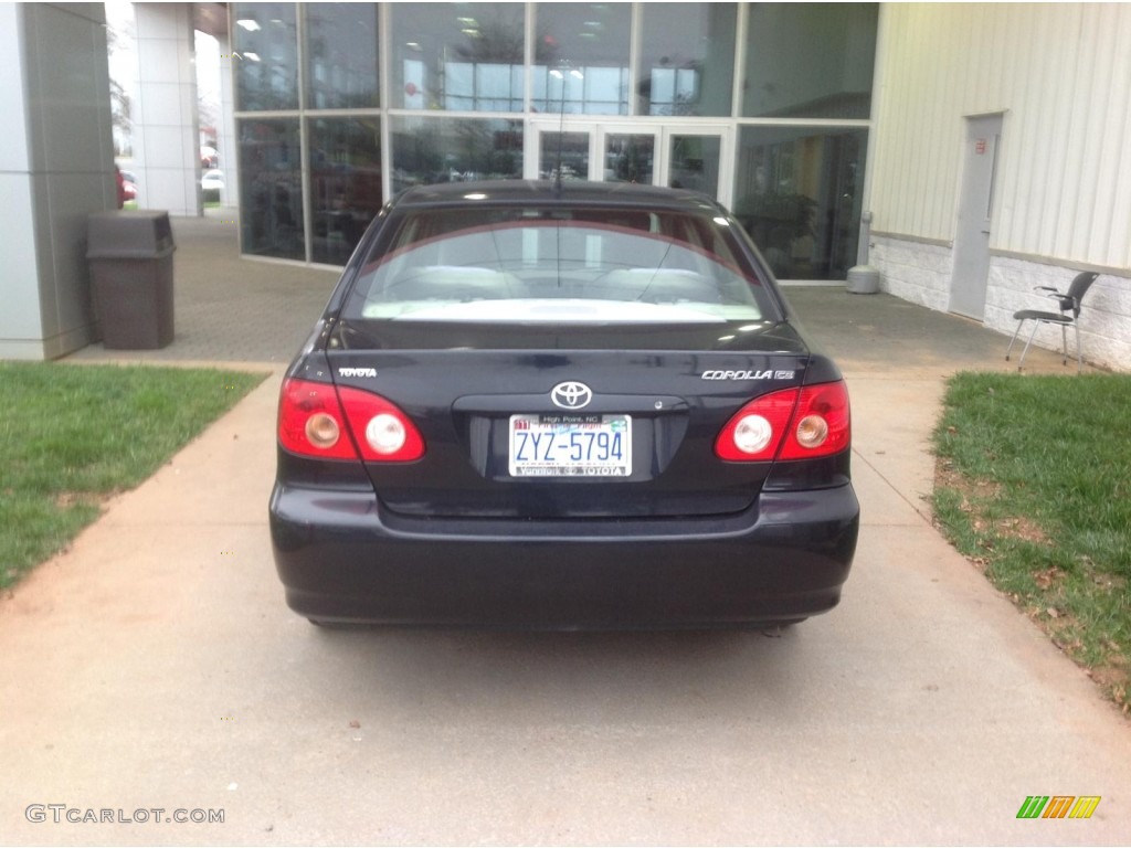 2006 Corolla CE - Black Sand Pearl / Beige photo #3