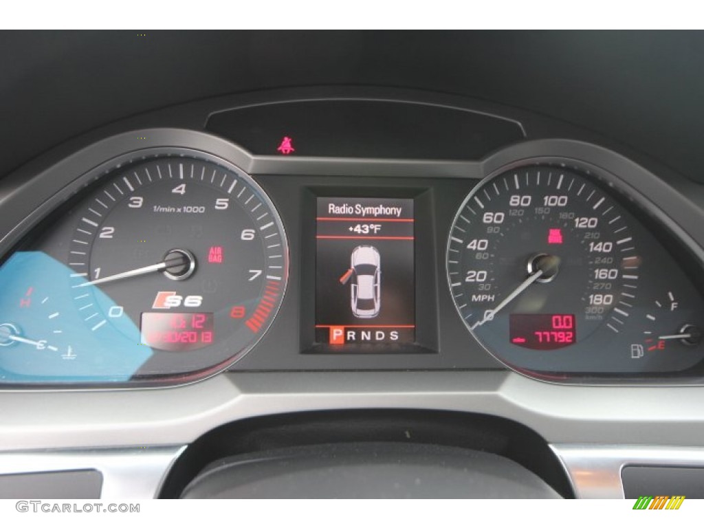 2007 Audi S6 5.2 quattro Sedan Gauges Photo #89298495