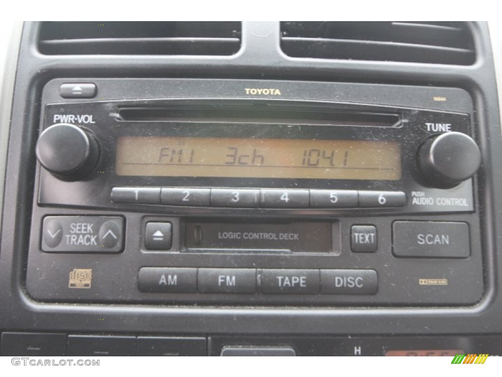2004 Toyota RAV4 Standard RAV4 Model Audio System Photos