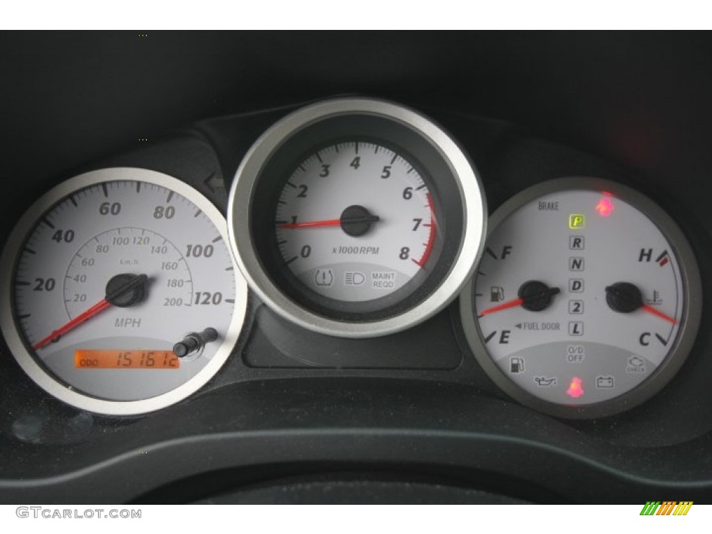 2004 Toyota RAV4 Standard RAV4 Model Gauges Photos