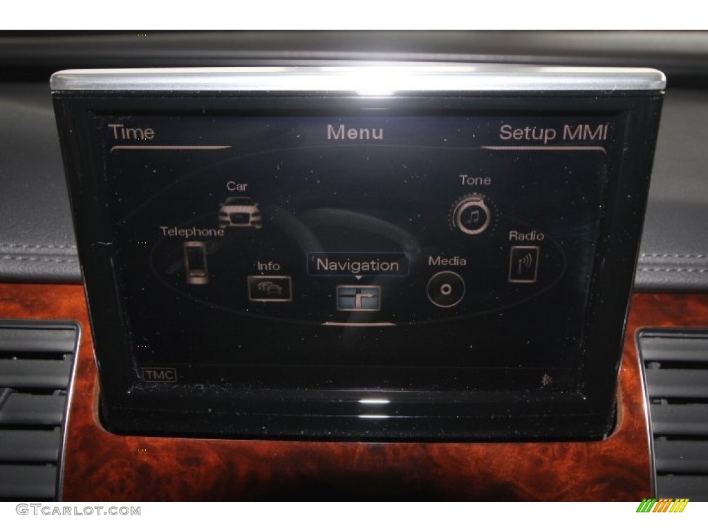 2011 A8 L 4.2 FSI quattro - Quartz Grey Metallic / Black photo #22