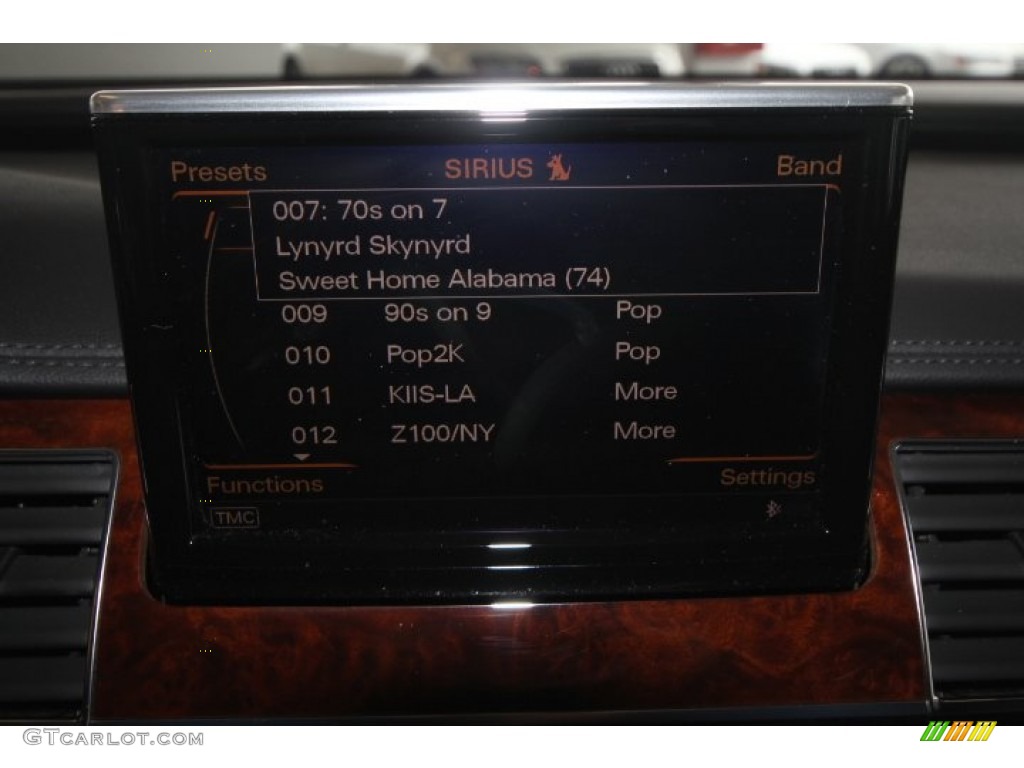 2011 A8 L 4.2 FSI quattro - Quartz Grey Metallic / Black photo #25