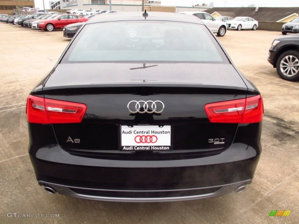 2014 A6 3.0T quattro Sedan - Brilliant Black / Black photo #3