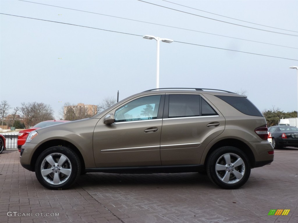 Sand Beige Metallic 2010 Mercedes-Benz ML 350 4Matic Exterior Photo #89299827