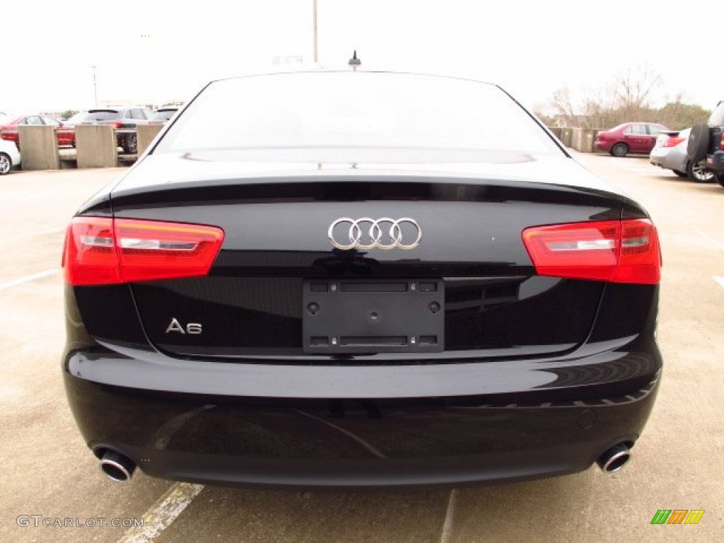 Brilliant Black 2014 Audi A6 2.0T Sedan Exterior Photo #89300040
