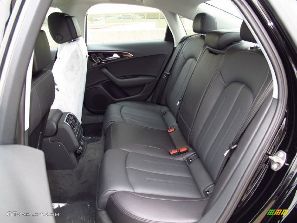 2014 Audi A6 2.0T Sedan Rear Seat Photo #89300079