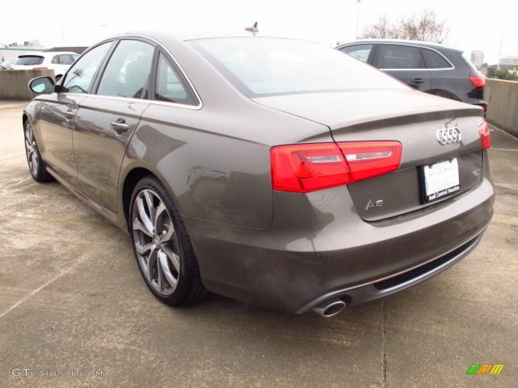 2014 A6 3.0T quattro Sedan - Dakota Gray Metallic / Black photo #4