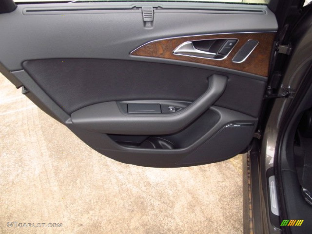 2014 A6 3.0T quattro Sedan - Dakota Gray Metallic / Black photo #11