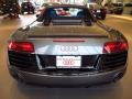 2014 Daytona Gray Pearl Audi R8 Spyder V10  photo #3