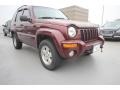 2002 Dark Garnet Red Pearlcoat Jeep Liberty Limited 4x4 #89301074