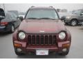 2002 Dark Garnet Red Pearlcoat Jeep Liberty Limited 4x4  photo #2