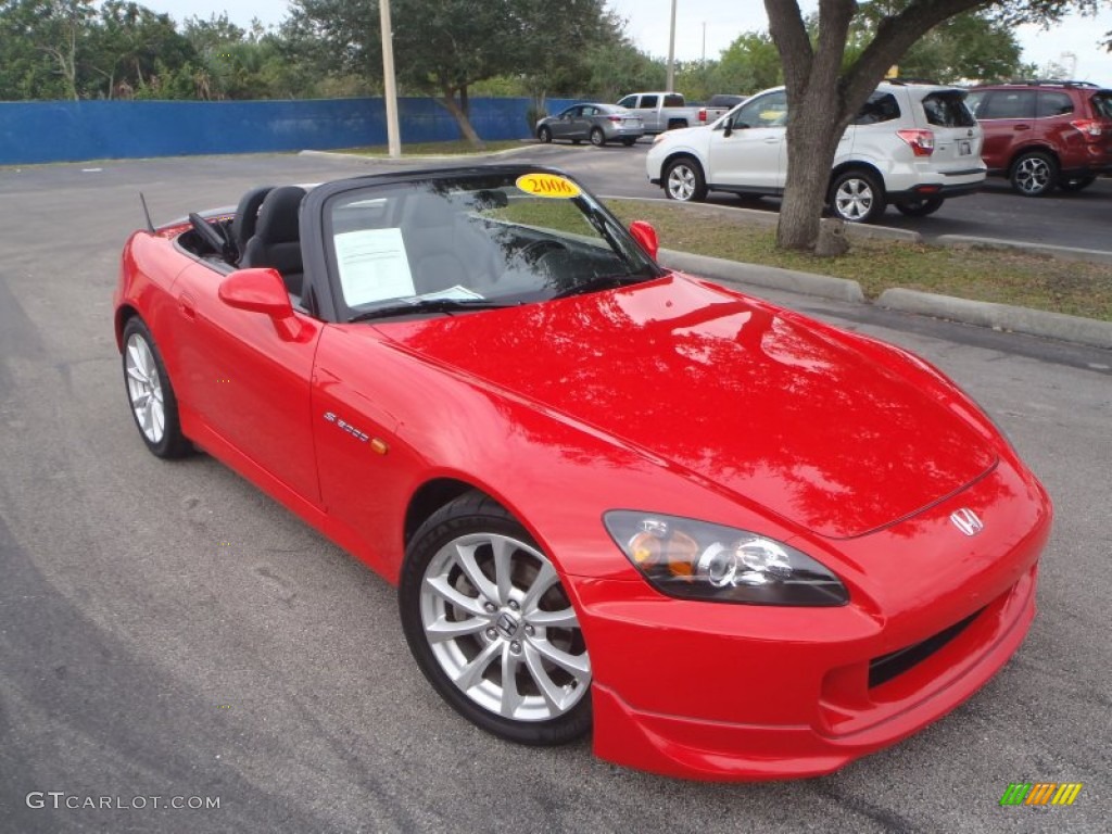 2006 S2000 Roadster - New Formula Red / Black photo #20